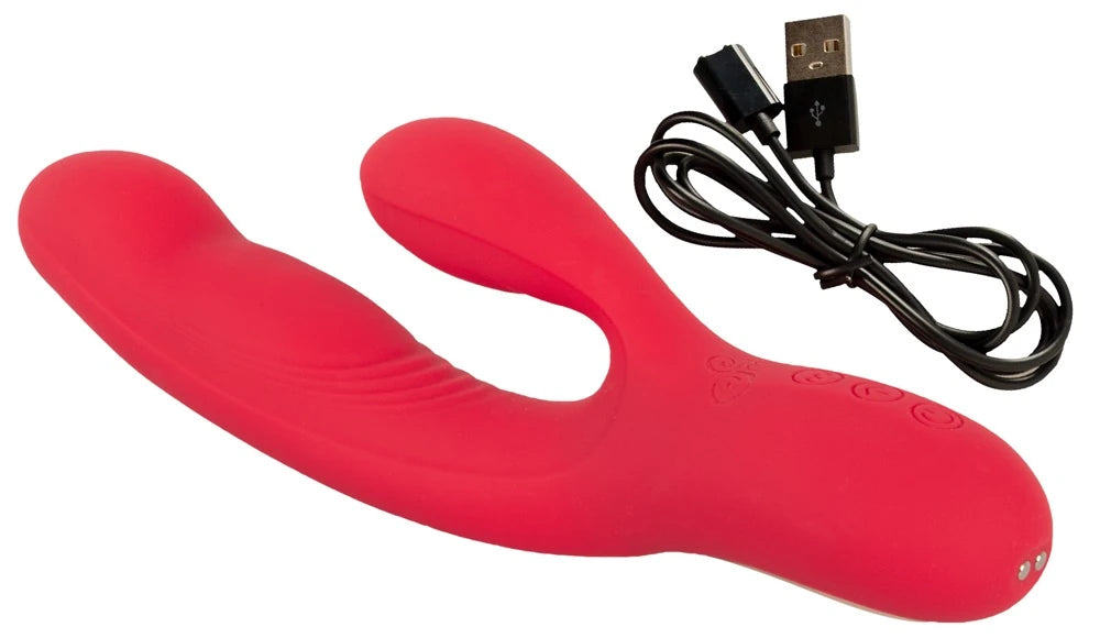 Sweet Smile Silicone Star Thumping Hareketli Rabbit Vibratör
