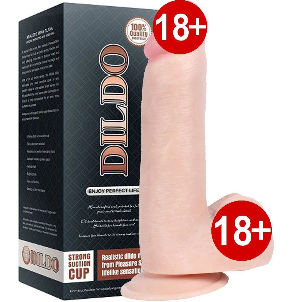 Xise Dildo Series Magic Mirage 19 Cm Realistik Penis XS-WBC10037