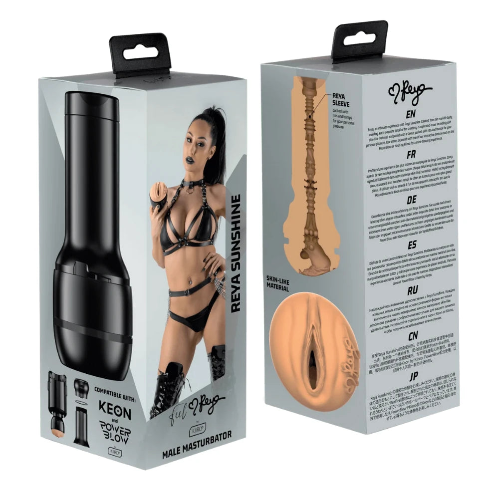Kiiroo Stars Collection Strokers Feel Reya Vajina Mastürbatör