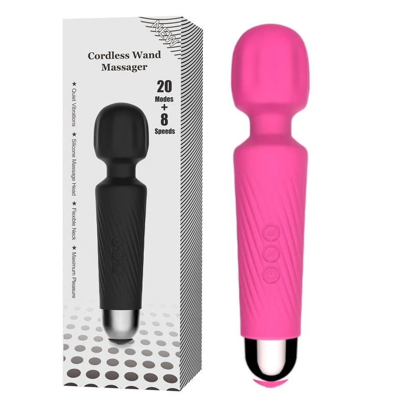 Frowzer Massage Vibes Pink 20 Mod Usb Şarjlı Masaj Vibratör