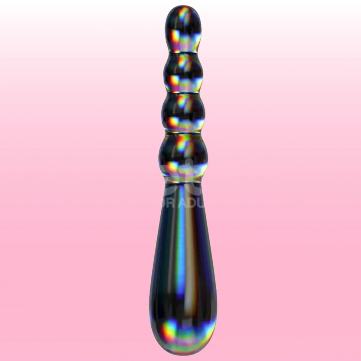 Lovetoy Twilight Gleam Glass Dildo- Rising Ripples Cam Dildo LV610023
