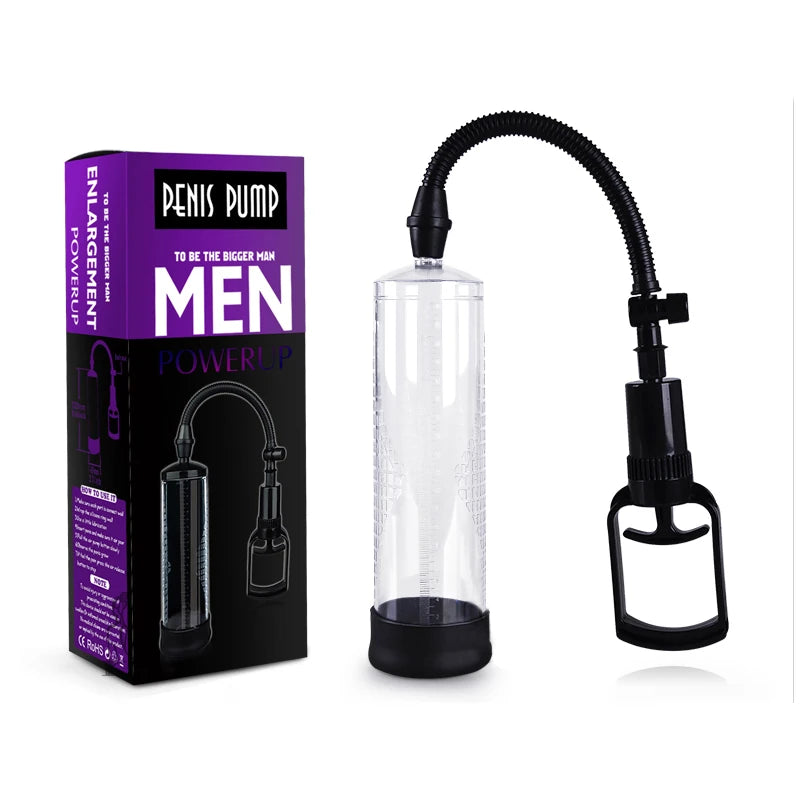 Frowzer World Men's Pump Tetik Mekanizmalı Penis Pompası ve Titan Gel