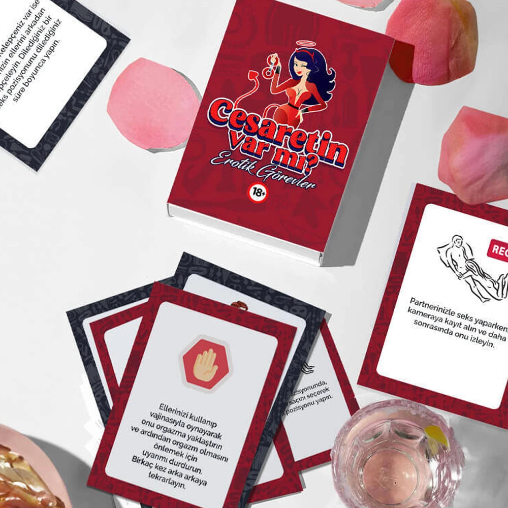 Frowzer Erotica Game Cesaretin Var Mı Oyun Kartları