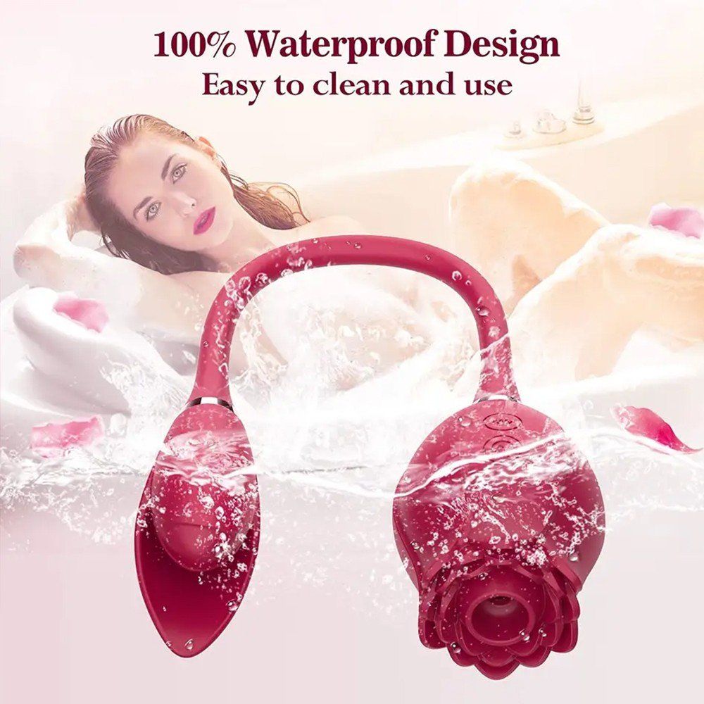 Frowzer Rose Klitoral Emiş Güçlü Gül Vibratör