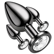 Anos Metal Butt Plug Anal Alıştırıcı Metal Plug Set