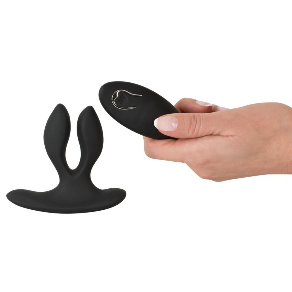 XouXou Vibrating Expander Butt Plug Uzaktan Kumandalı Anal Plug Vibratör