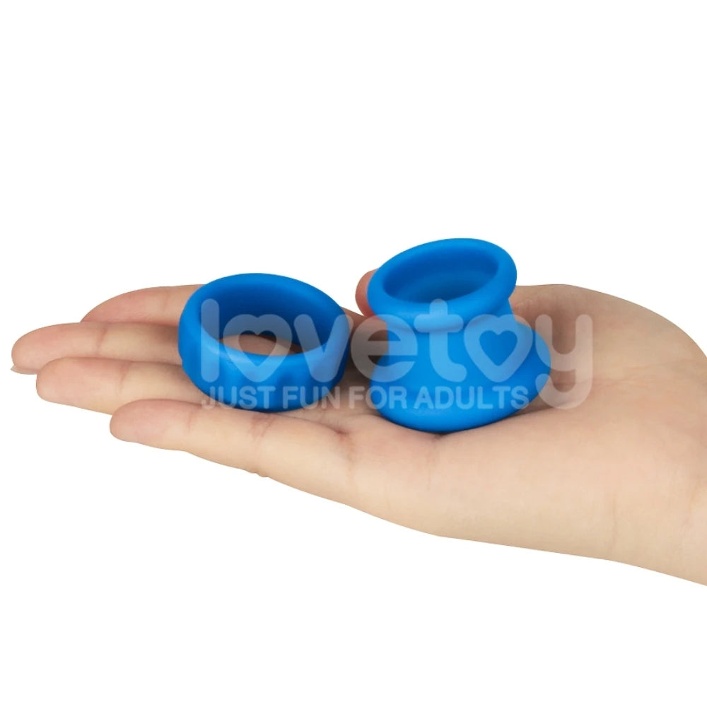 Lovetoy Pinnacle Pro Twin Flex Stretcher Silikon Penis Halkası LV443014