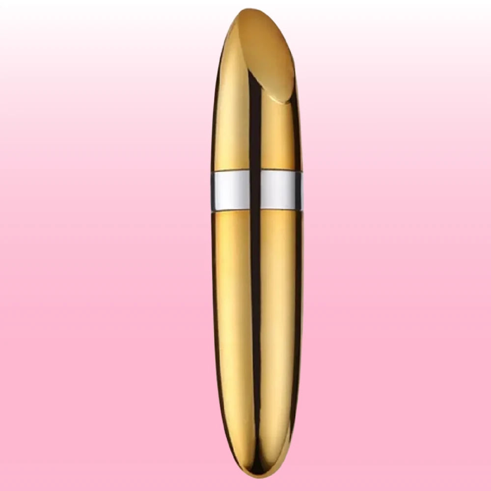 Frowzer Lipstick Compact Power Full Mini Ruj Vibratör-Yellow