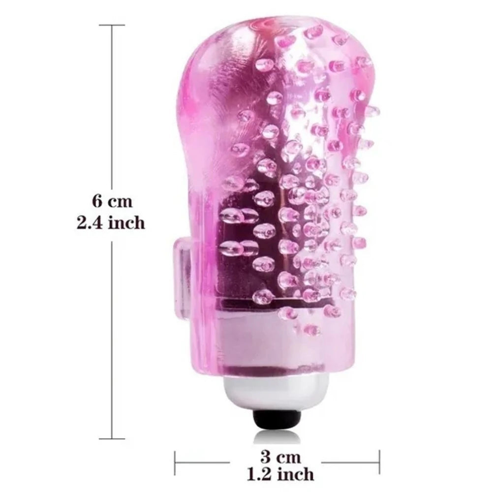 Frowzer Finger Vibe Silicone Tırtıklı Parmak Vibratör