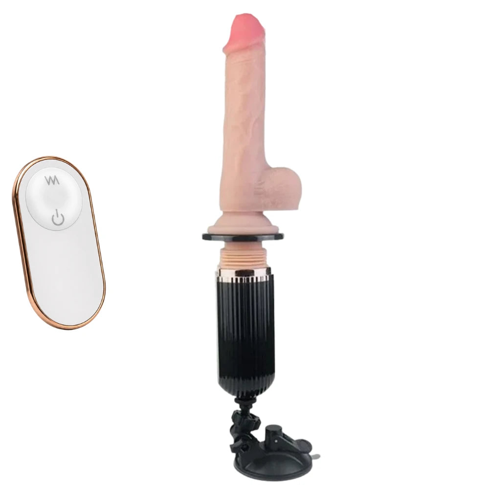 Frowzer Sex Machine Uzaktan Kumandalı İleri Geri Hareketli Şarjlı Vantuzlu Seks Makinası