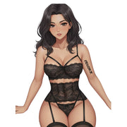 Frowzer’un She Fantasy Wear Seybin Jartiyer Takım