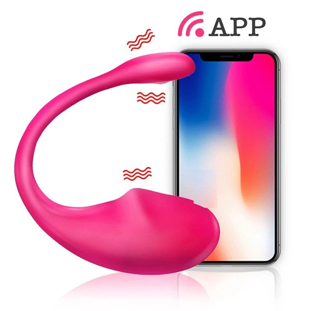 Frowzer Push Wearable Vibe Telefon Kontrollü Giyilebilir Vibratör-Pink