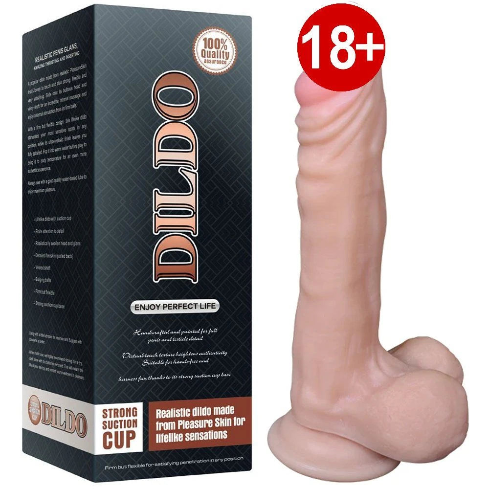 Xise Dildo Series Yuan 21 cm Realistik Penis XS-WBC10030