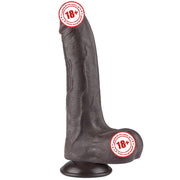 Lovetoy Sliding Skin Dildo Hareketli Deri Özellikli 22 Cm Realistik Zenci Penis