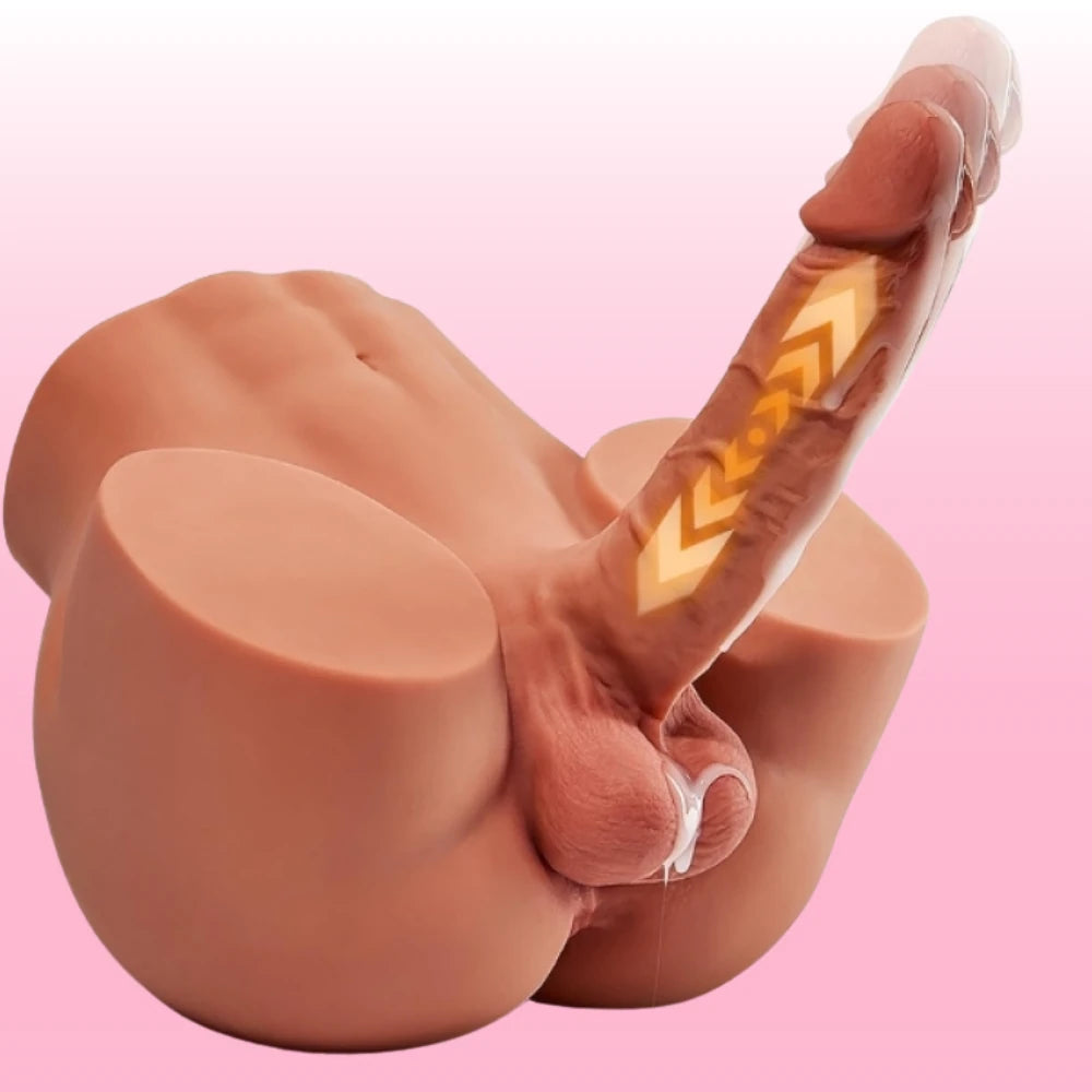 Frowzer Masturbation Çok Fonksiyonlu Gerçekçi Erkek Yarım Vücut Mastürbatör