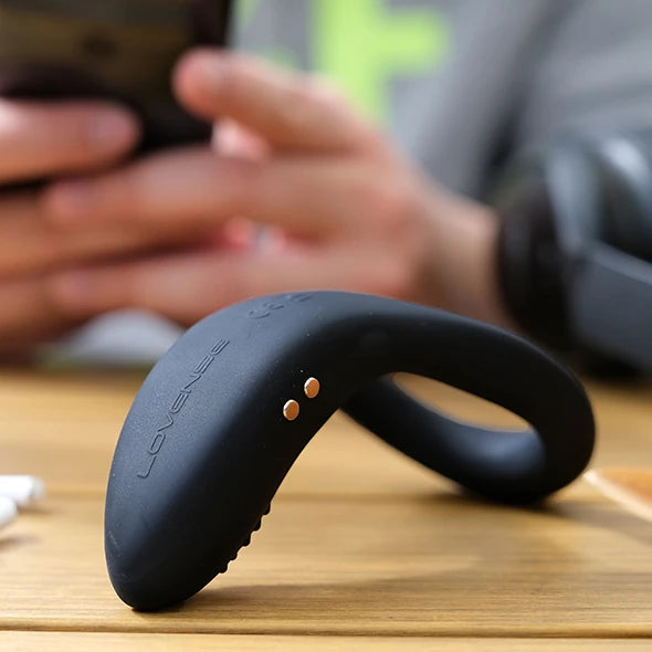 Lovense Diamo Telefon Kontrollü Titreşimli Penis Halkası