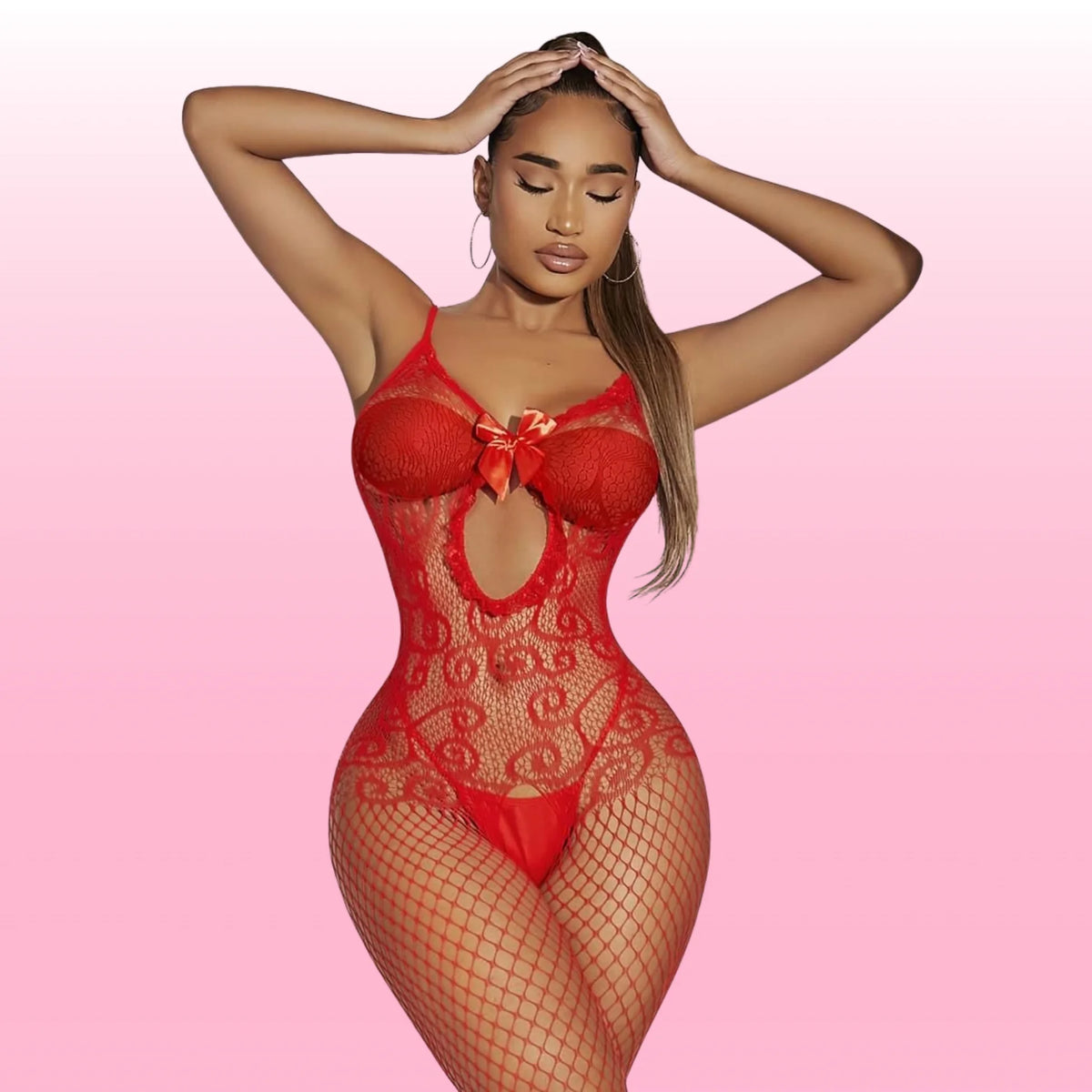 Frowzer She Sein Fantasy Wear Göğüs Dekolte Vücut Çorabı