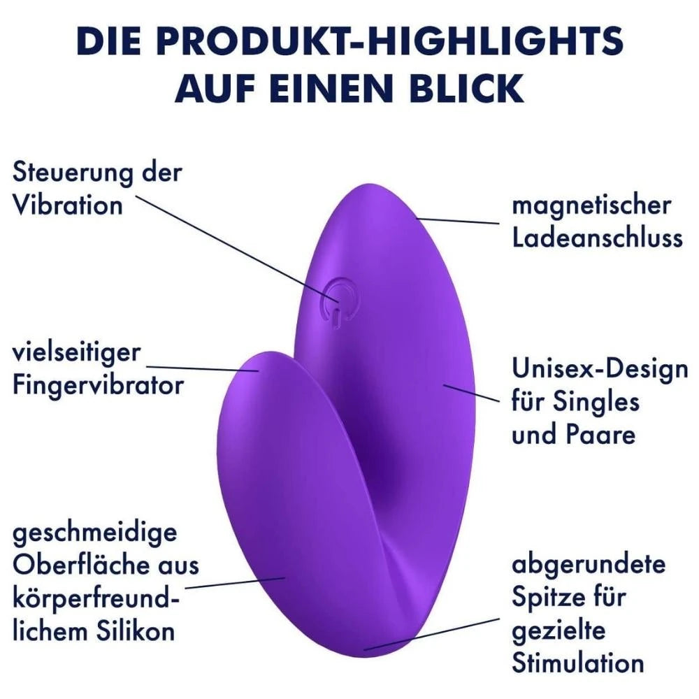 Satisfyer Love Riot Finger Vibe Parmak Vibratör