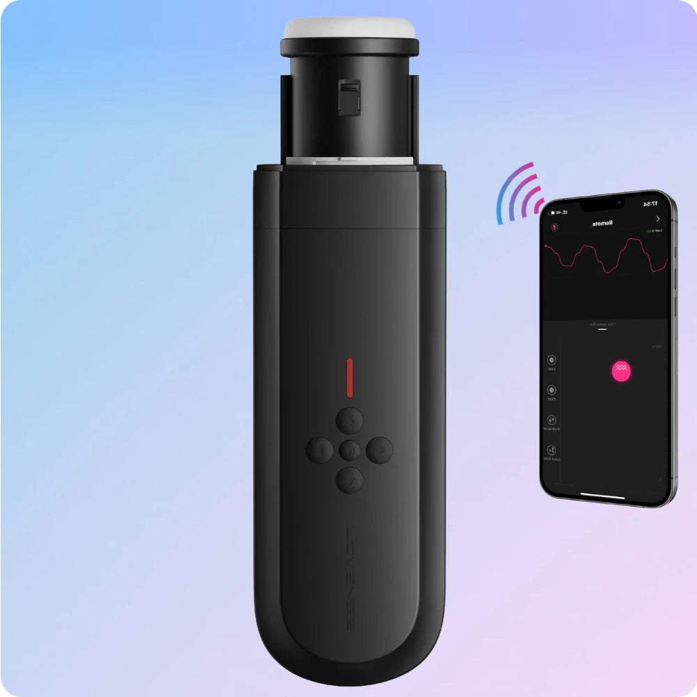 Lovense Solace Telefon Kontrollü İleri Geri Hareketli Otomatik Masturbator