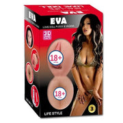 Eva Saçlı ve Titreşimli Realistik Vajinalı Şişme Manken