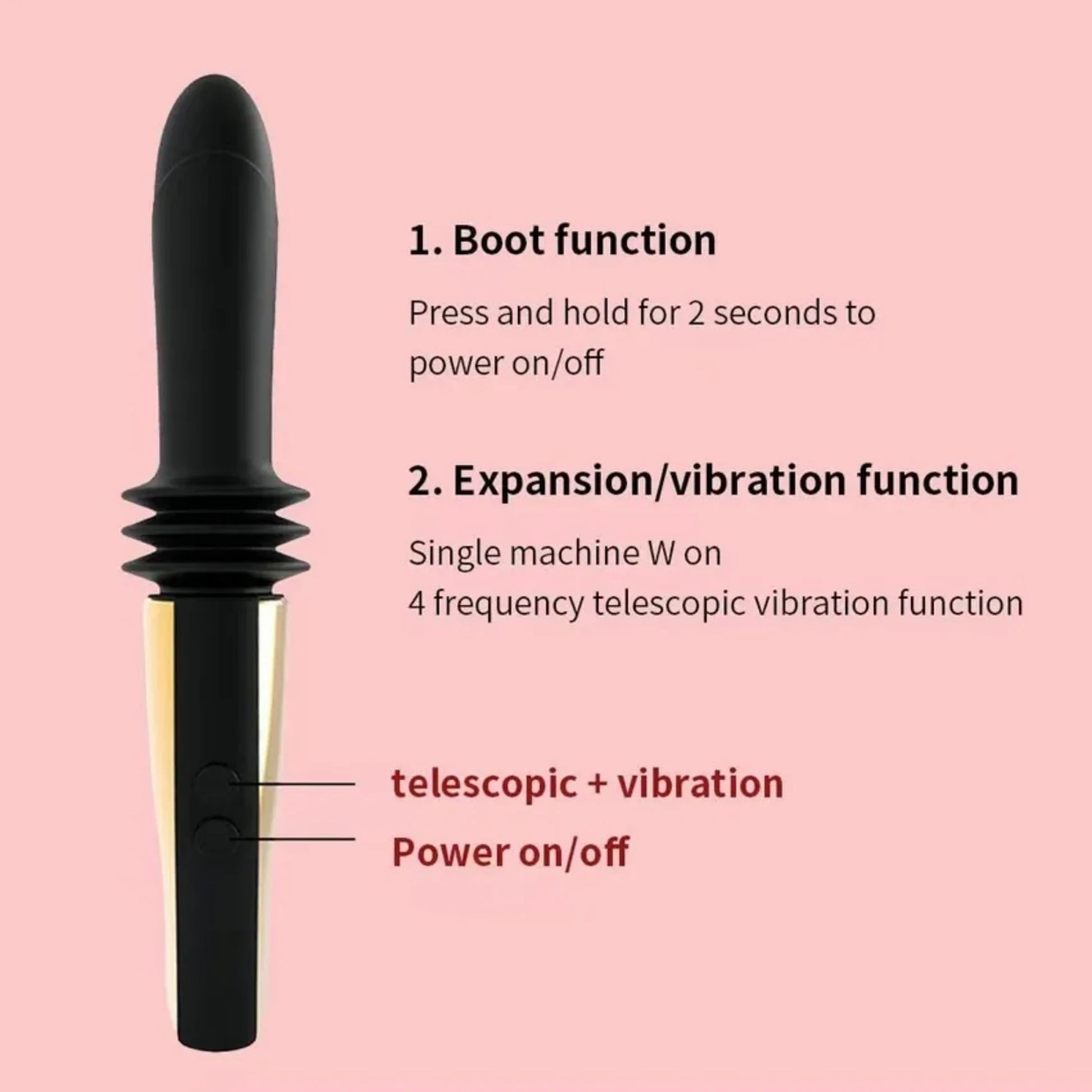 Frowzer The Vibe Suction Thrusting İleri Geri Hareketli Vibratör
