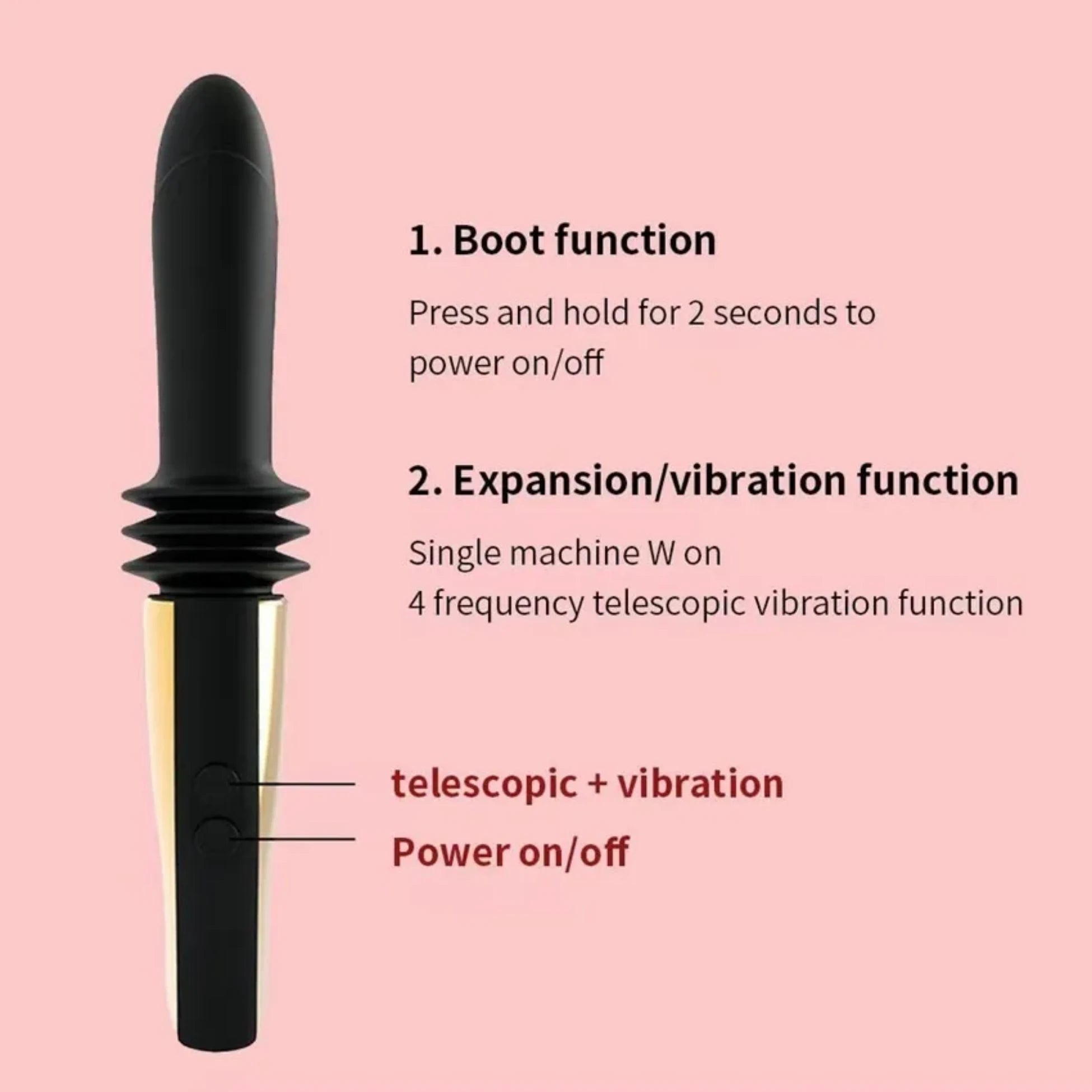 Frowzer The Vibe Suction Thrusting İleri Geri Hareketli Vibratör