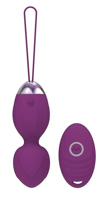 Frowzer Exuis Balls Uzaktan Kumanda Kegel Egzersiz Vibratörü Mor