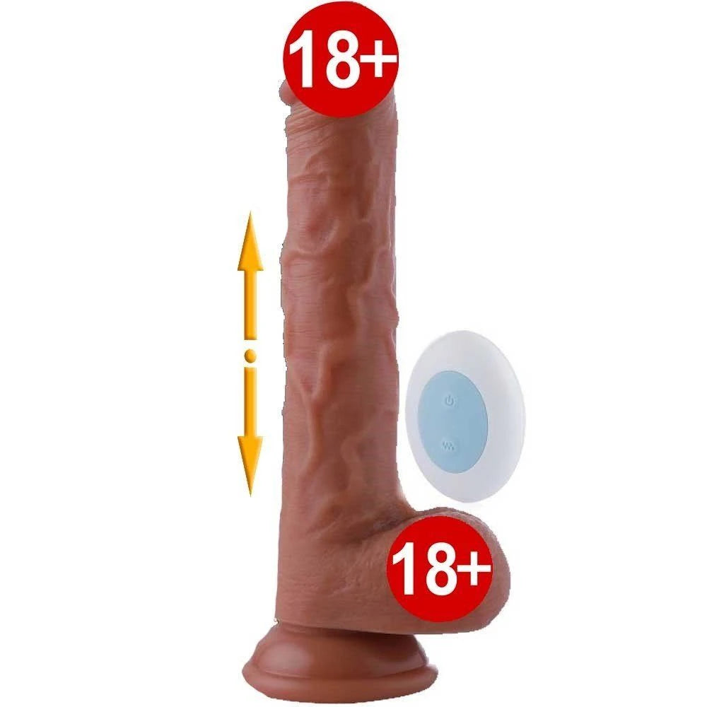 Dildo Series William Swaying İleri Geri Hareketli Realistik Titreşimli Penis