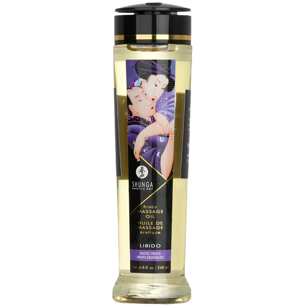 Shunga Massage Oil Sensation Libido Aromalı Isıtmalı Masaj Yağı 240 Ml.