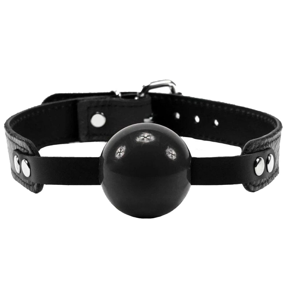 Frowzer Fetish Game Master Ball Gag Ağız Topu-Siyah