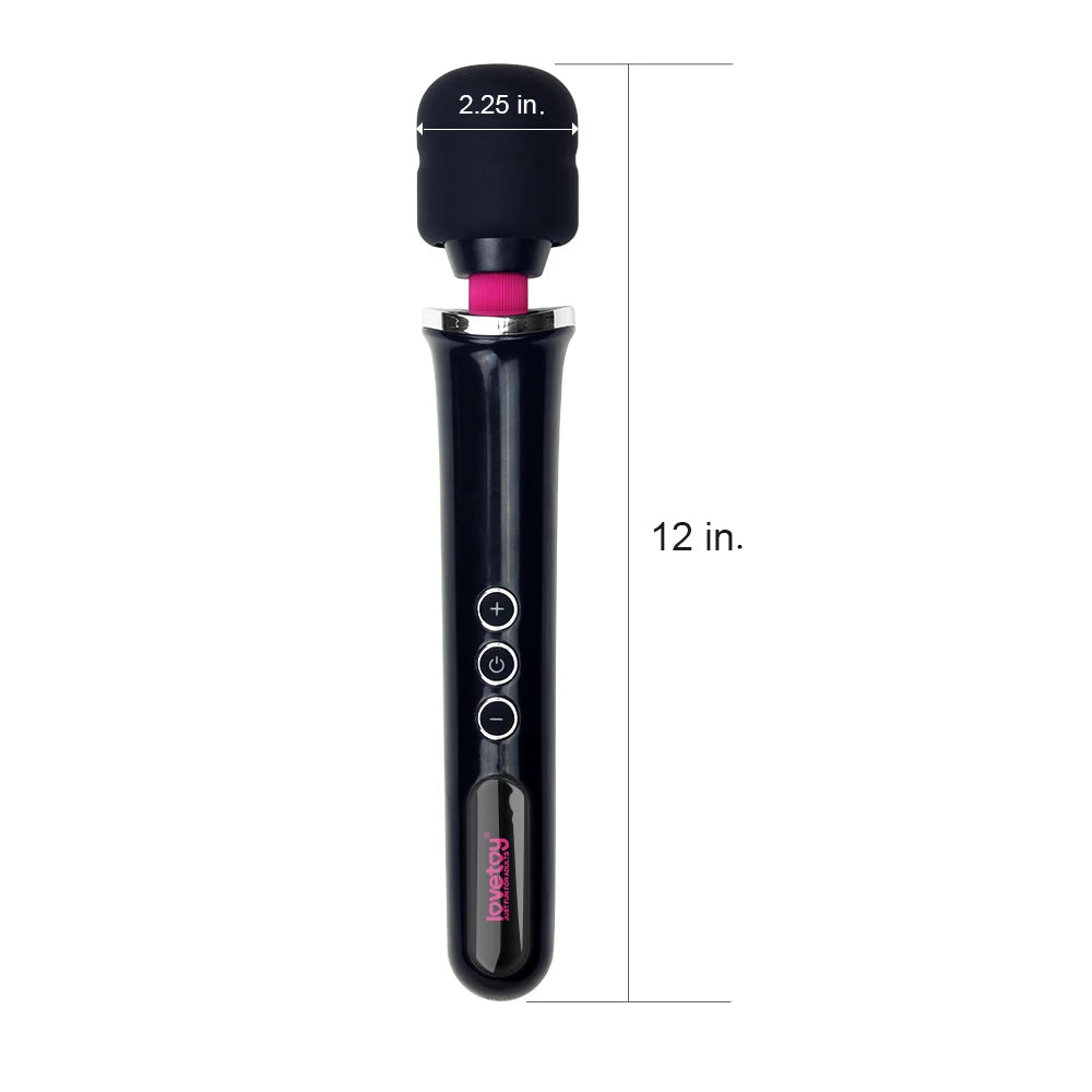 Lovetoy Training Master Ultra Powerful Rechargeable Body Wand Vibratör LV234201