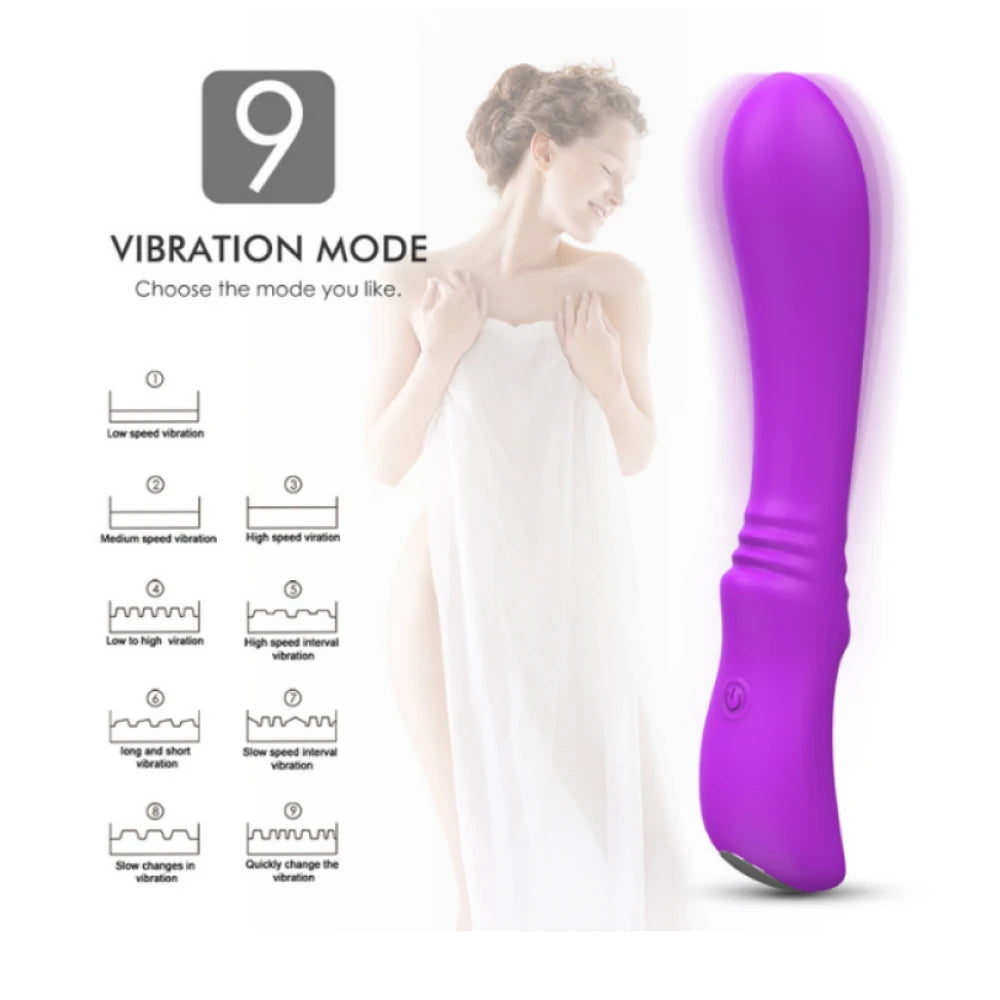 S-Hande Kinght 9 Mod Flexible G-Spot Vibratör