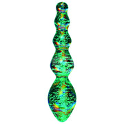 Lovetoy Glow Twilight Gleam Glass Dildo-Tantalizing Orbs Cam Dildo LV610002