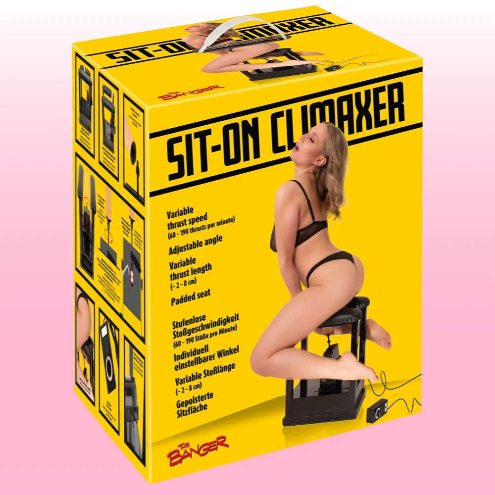 The Banger Sit-On Climaxer Portable Otomatik Seks Makinesi