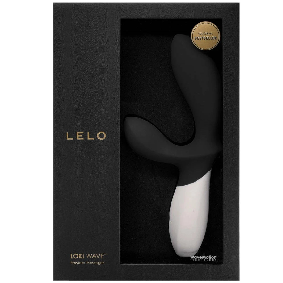 Lelo Loki Wave Hareketli Prostat Rabbit Vibratör-Black