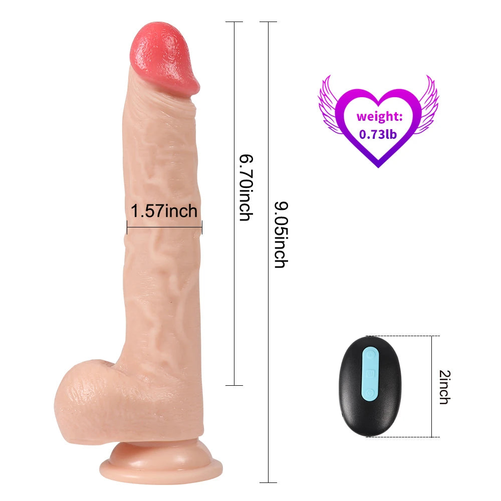 Shequ Jeff Swaying 23 Cm Hareketli Dönebilen Kemerli Realistik Penis