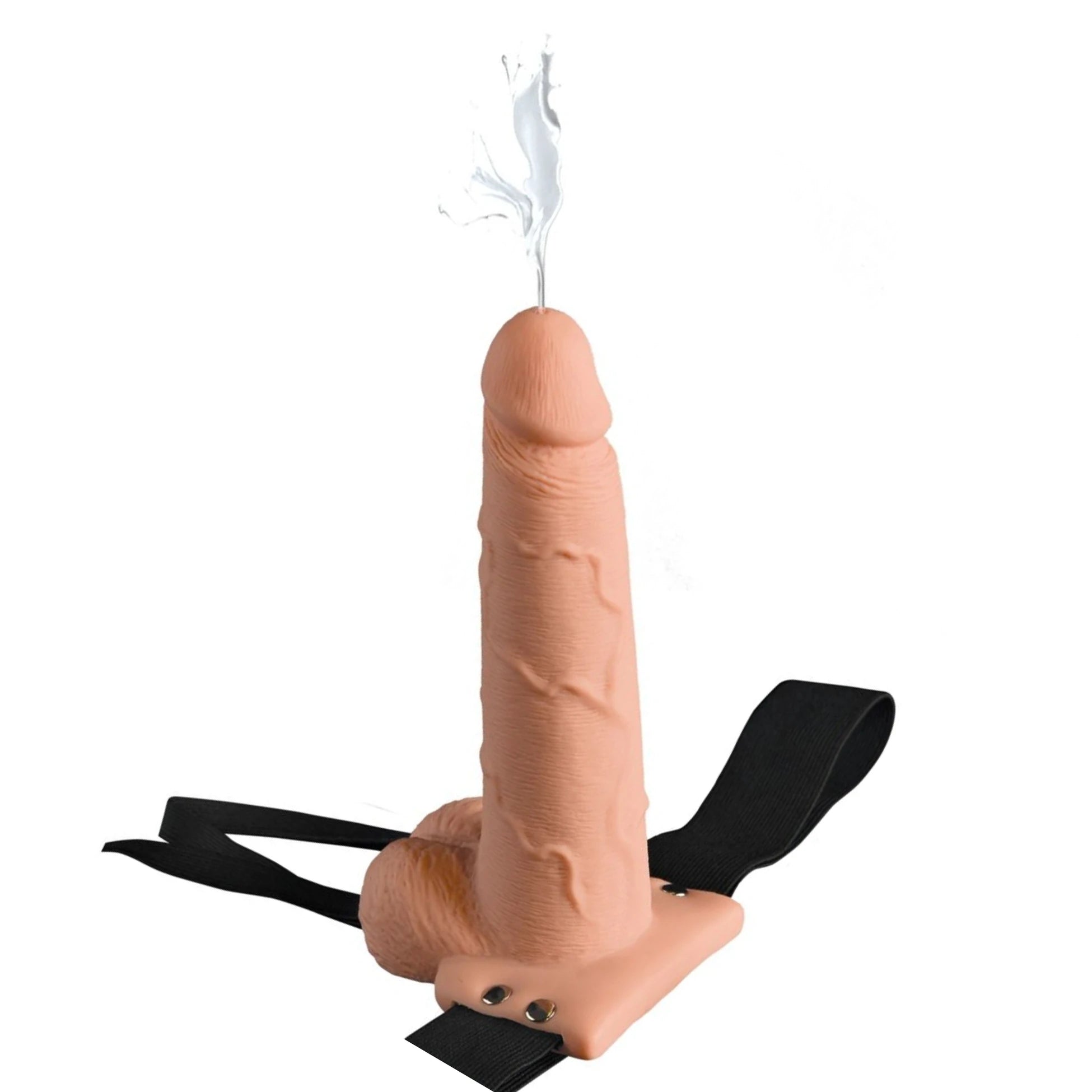 Pipedream Fetish Fantasy Series 7.5'' Hollow Boşalabilir Realistik Strapon