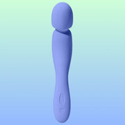 Dame Products Com Wand Massager Blauw Güçlü Masaj Vibratörü