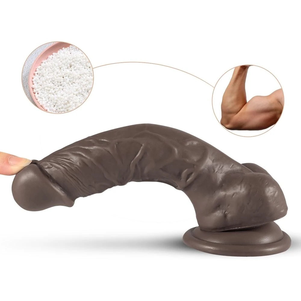 Dildo Series Adonis 18 Cm Realistik Melez Penis