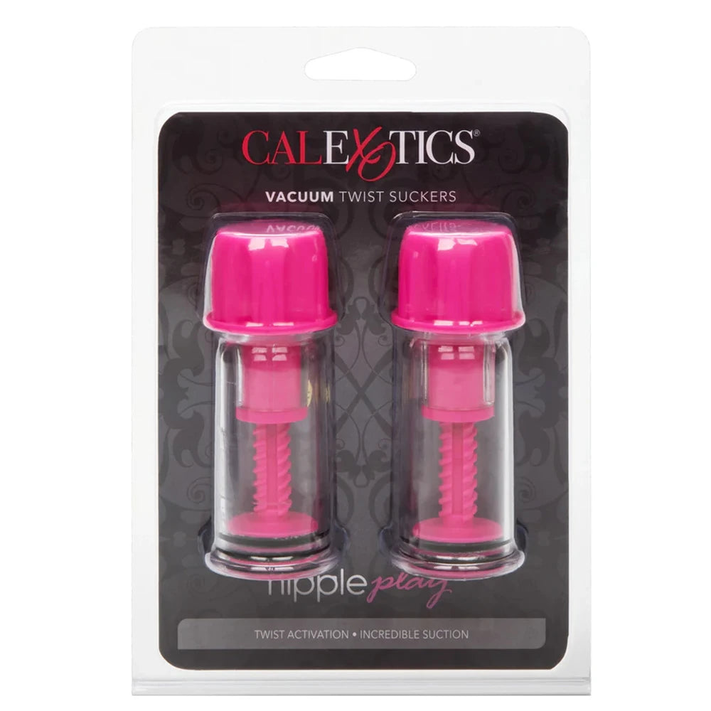 Calexotics Vacuum Twist Suckers Göğüs ucu Sıkıştırıcı
