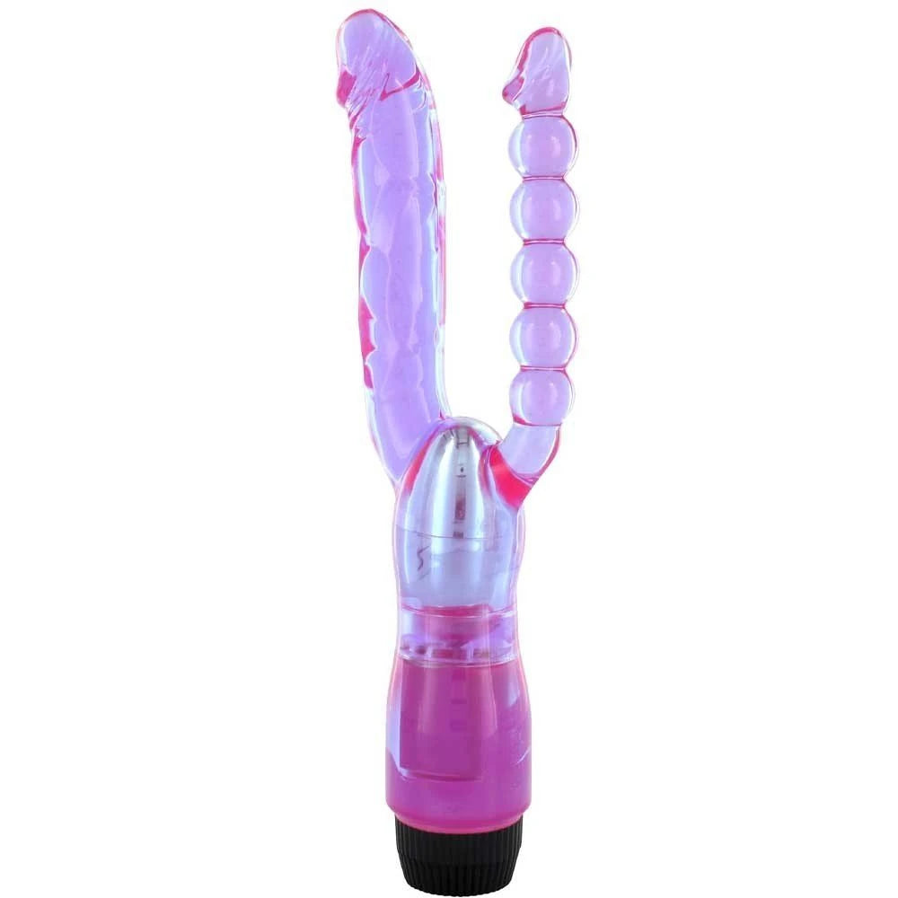 Xcel Double Penetrating Çatal Titreşimli Jel Vibratör