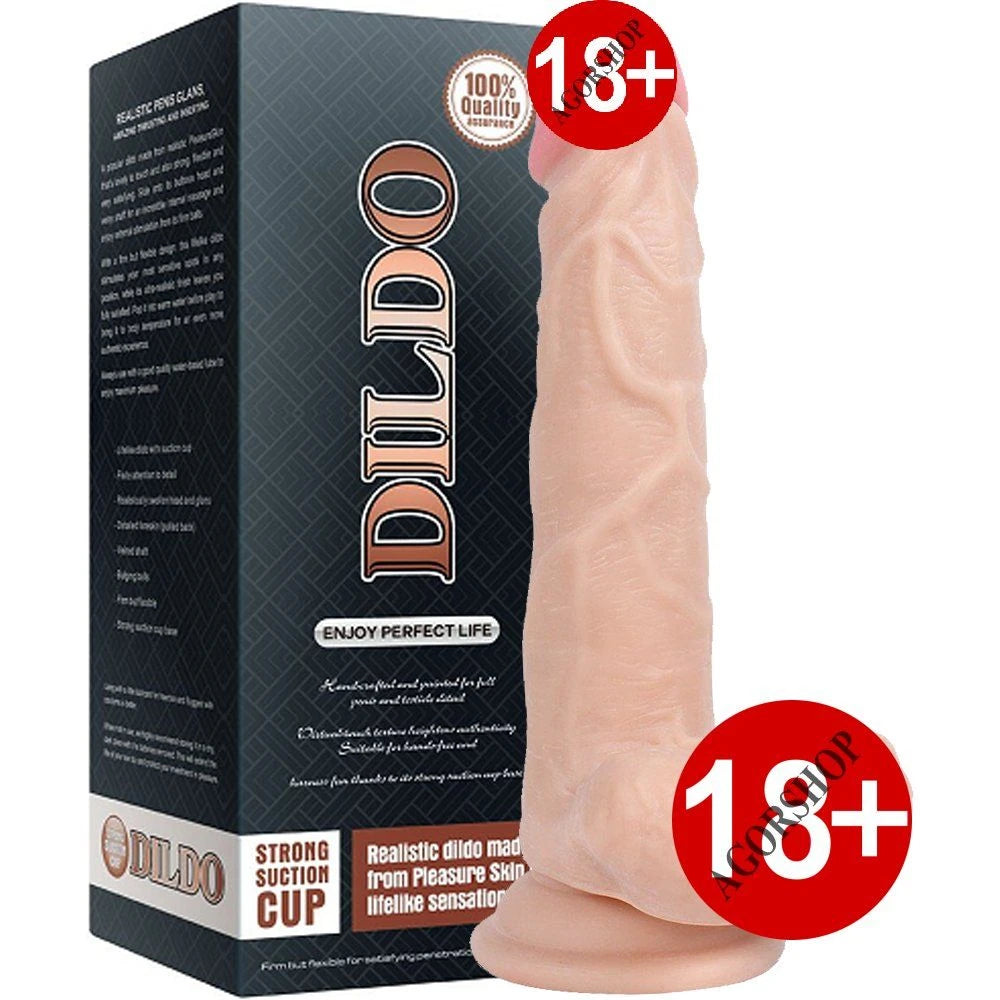 Xise Dildo Series Fairy Dragon 19 Cm Realistik Penis