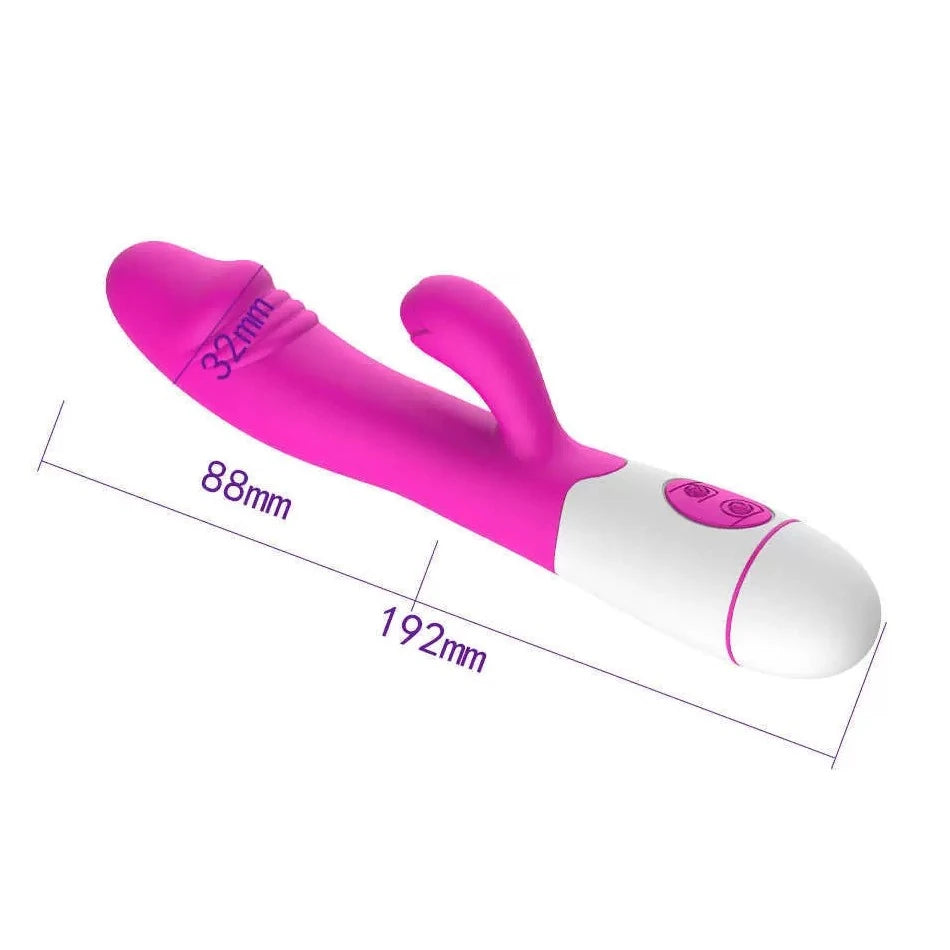 Frowzer Mix Vibe 30 Mod Titreşimli Rabbit Vibratör - Pink