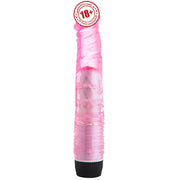Frowzer Vibes Pink Kademeli Titreşimli Jel Vibratör 23 Cm