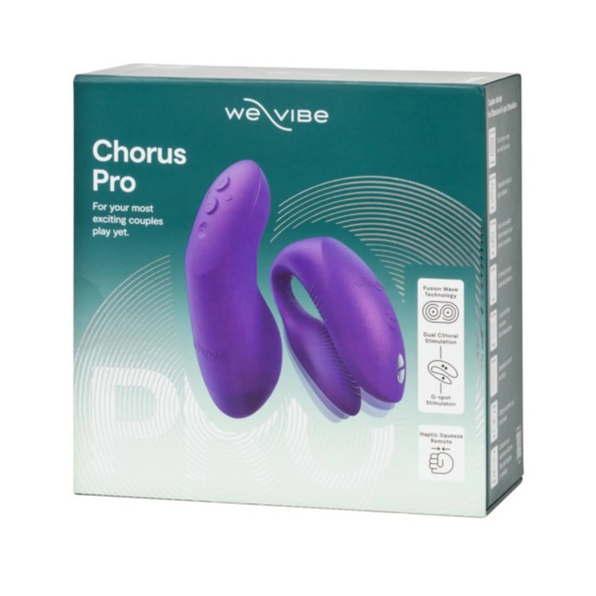 We-Vibe Chorus Pro App-Controlled Couples Vibratör-Purple