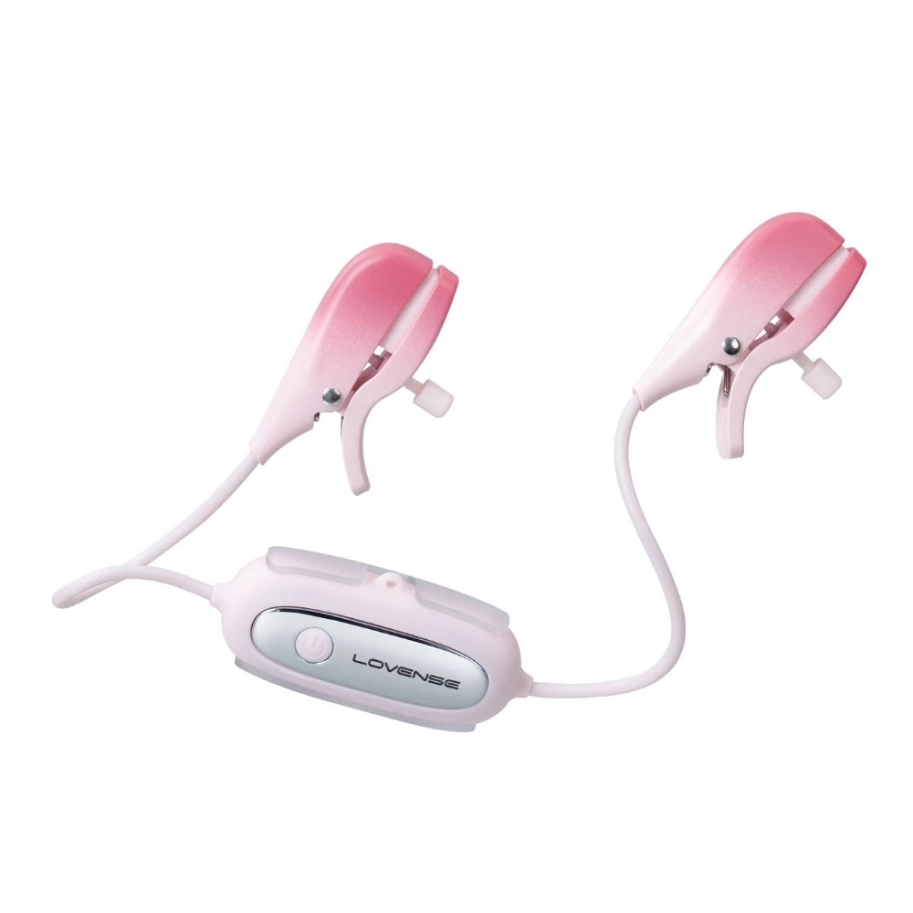 Lovense Gemini Telefon Kontrollü Titreşimli Göğüs Ucu Vibratör