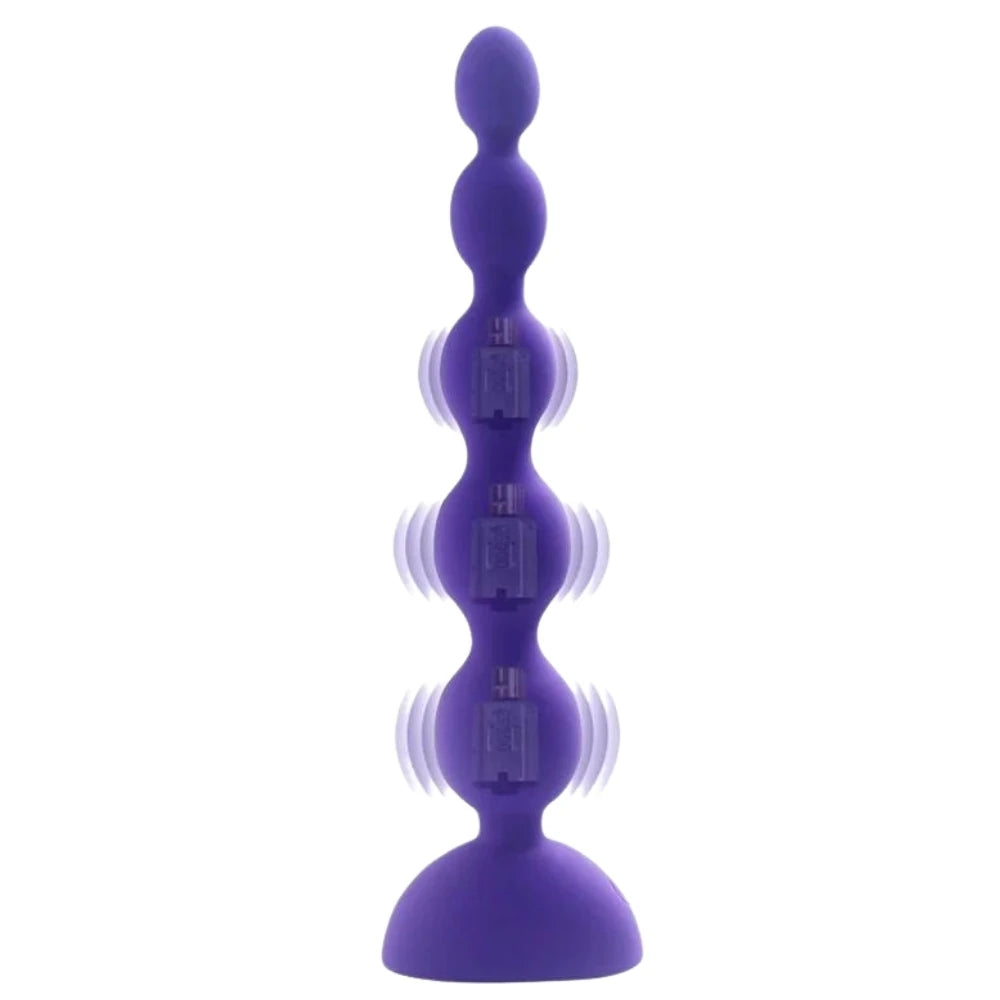 Aphrodisia Silicone 5 Beads Uzaktan Kumandalı Boncuk Anal Vibratör