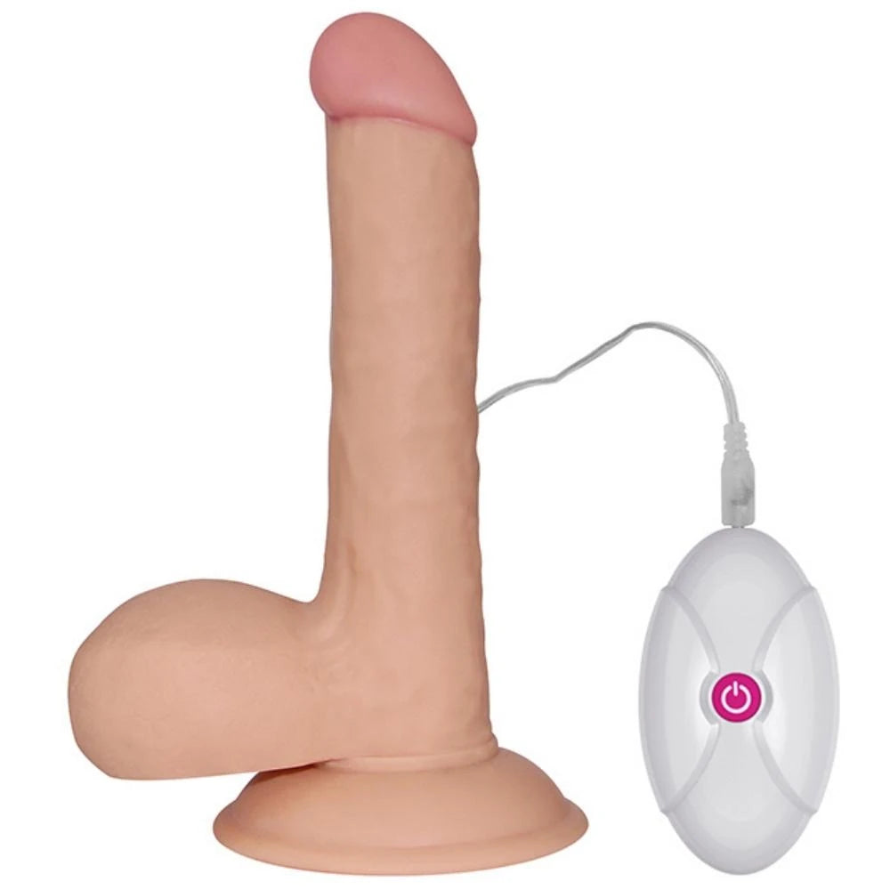 Lovetoy The Ultra Soft Dude Belden Bağlamalı Realistik Vibratör 18 Cm