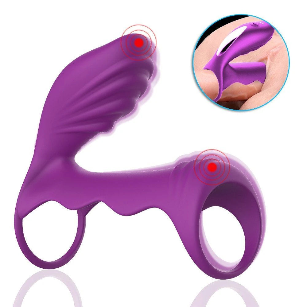 Frowzer Cockring Clitoral Stimulation Black Penis Kafesi