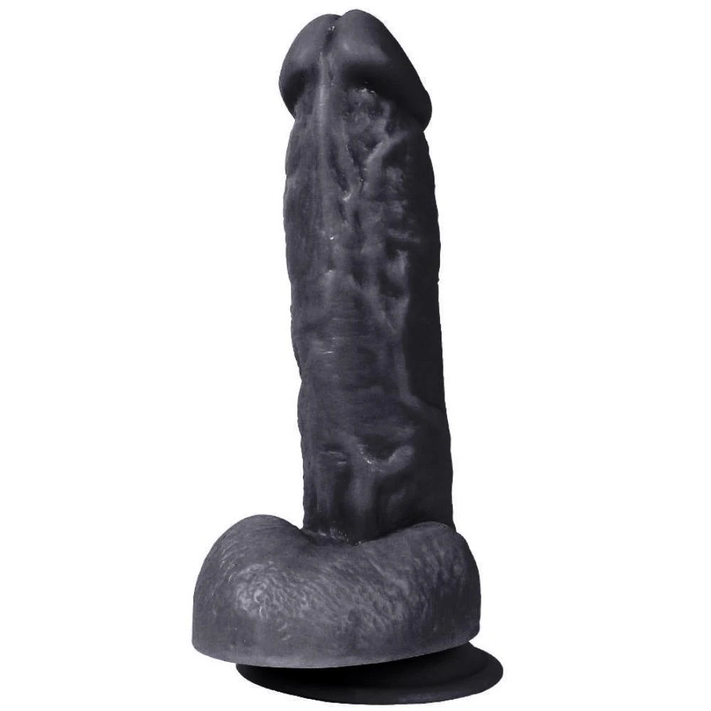 Xise Dildo Series Kassadin 18 cm Realistik Penis XS-WBC10029-Black